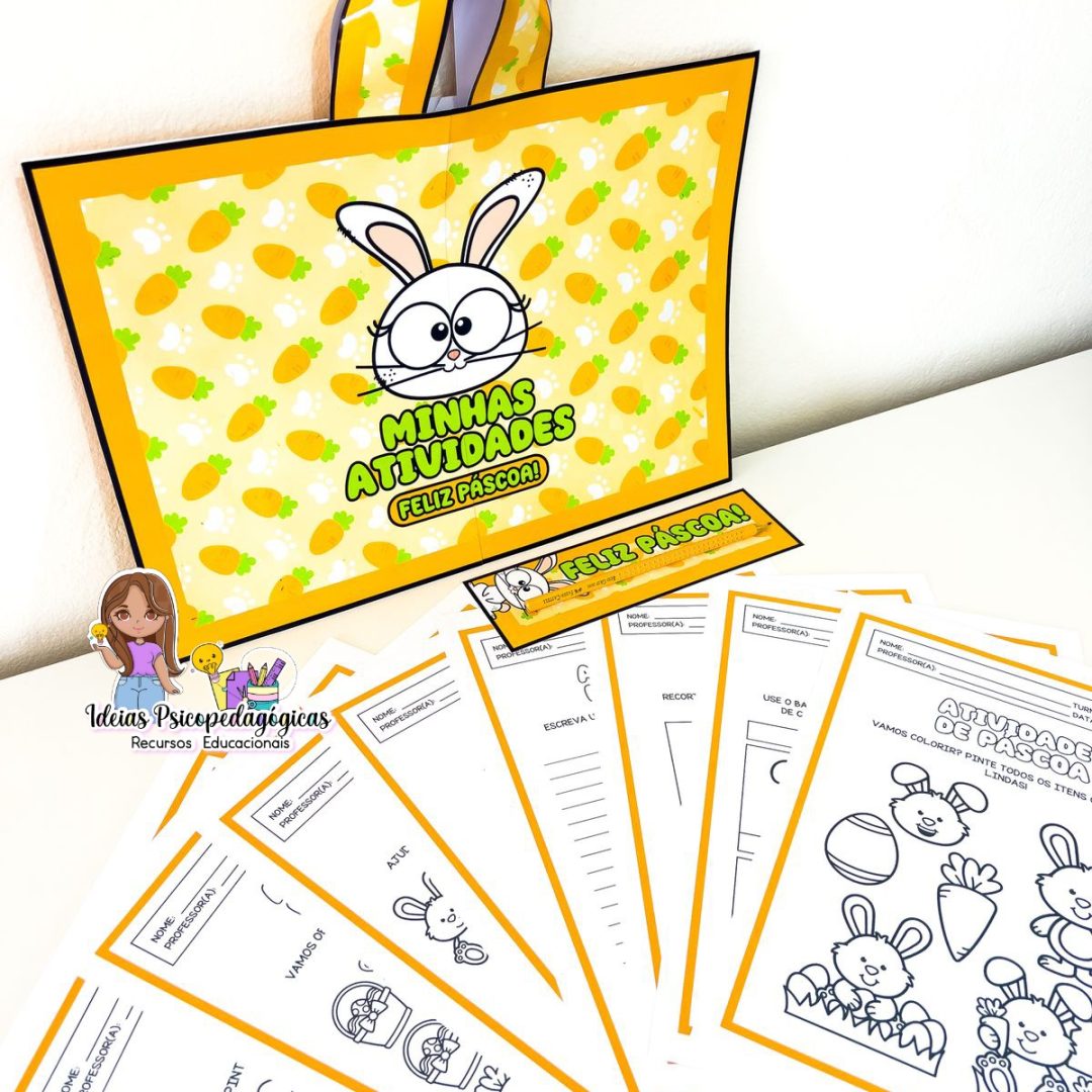 ATIVIDADES DE PASCOA 🐇✨️