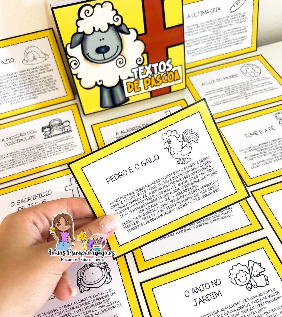TEXTOS DE PÁSCOA (CRISTÃ) ✨️