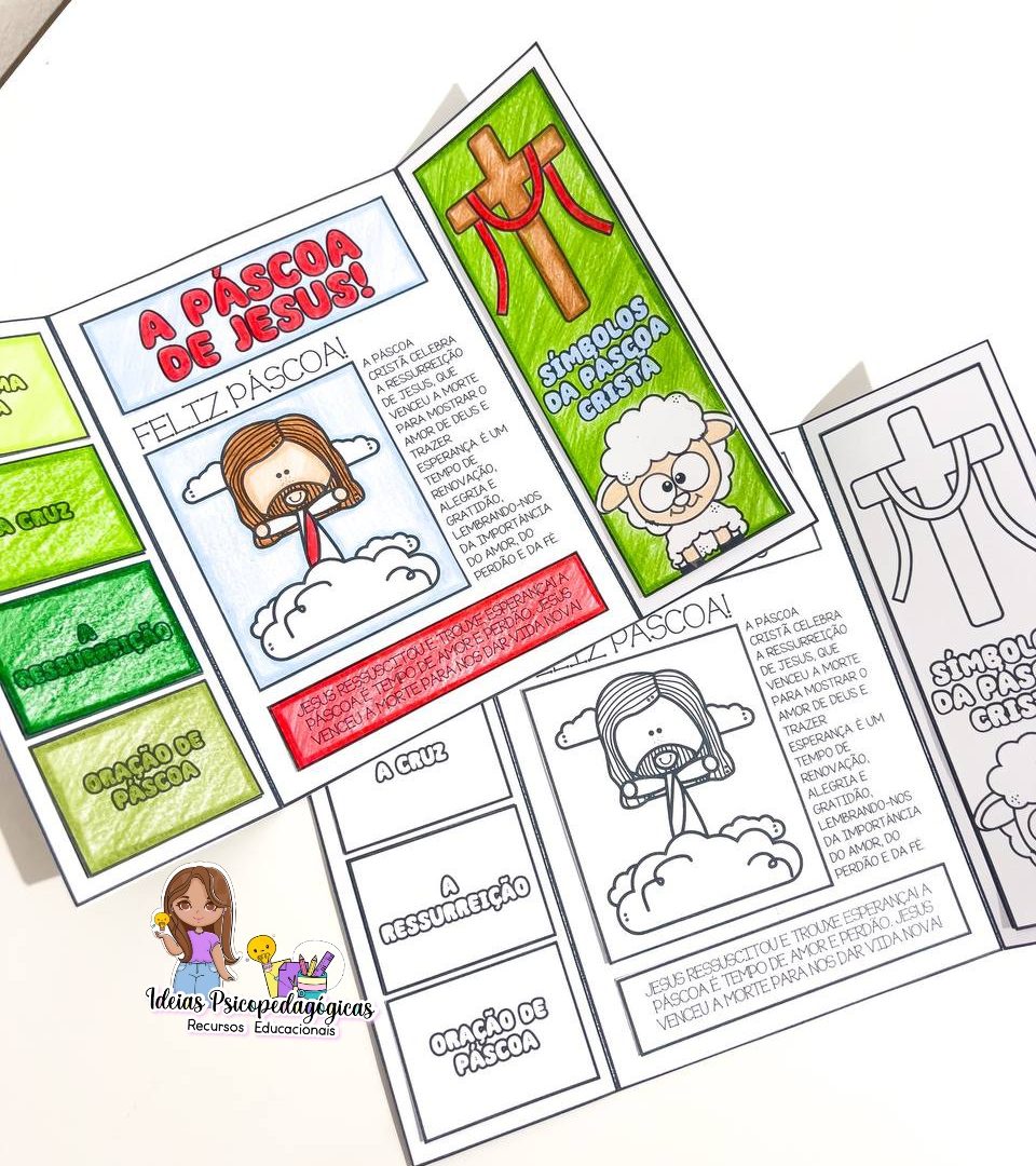LAPBOOK PÁSCOA CRISTÃ