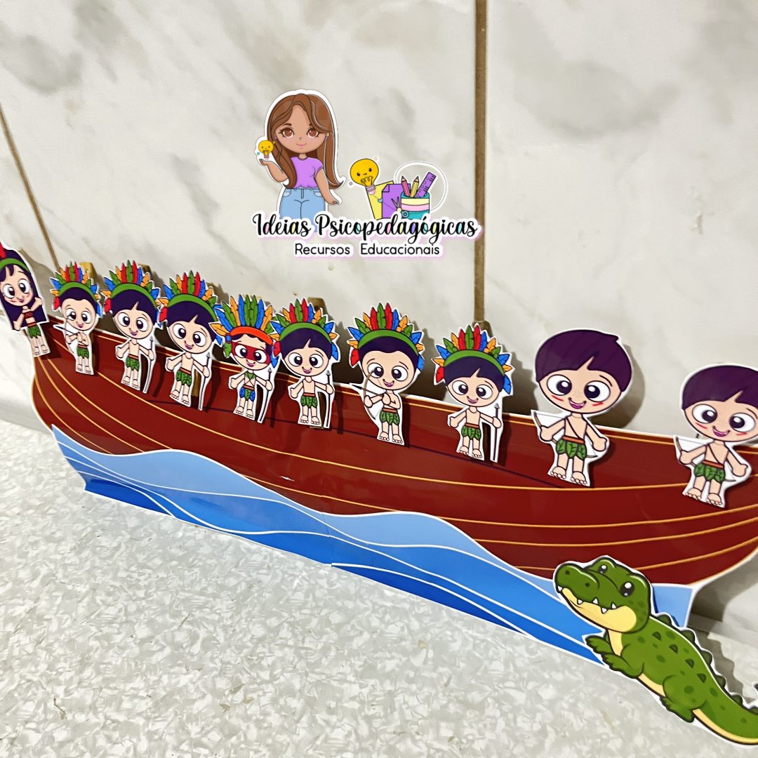 🎶 LUVA MUSICAL – O BARQUINHO DOS INDIOZINHOS! 🏕✨