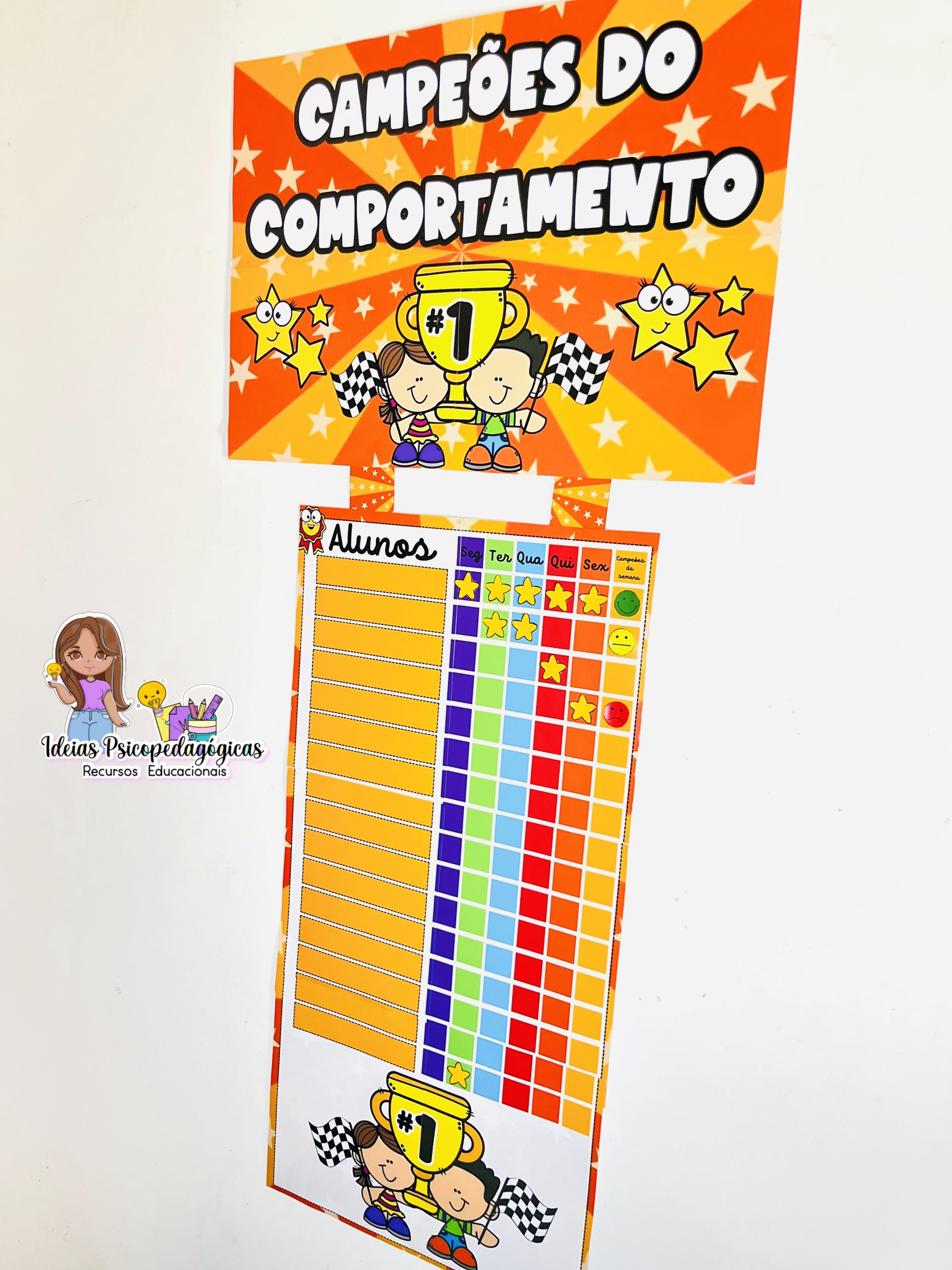 PAINEL CAMPEÕES DO COMPORTAMENTO – Ideias Psicopedagógicas