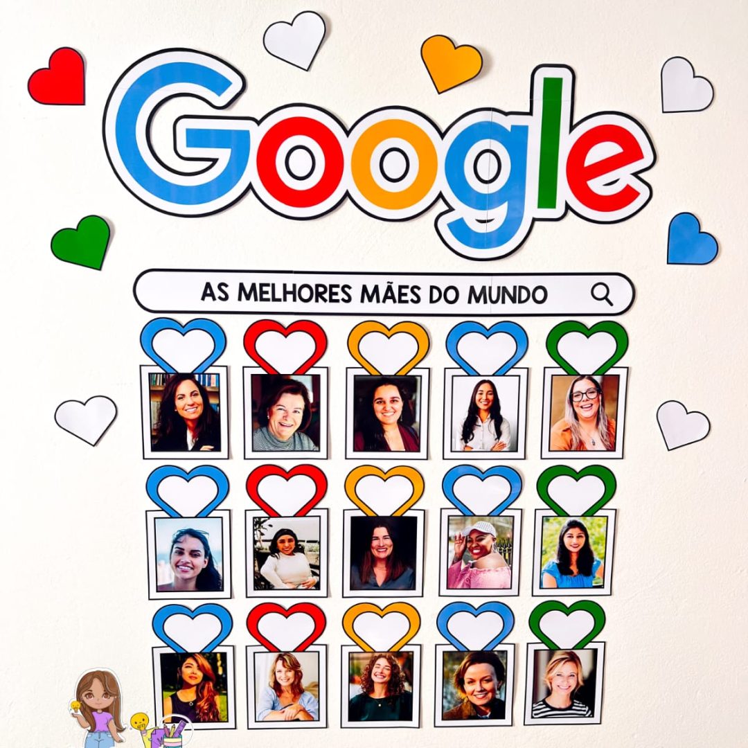 PAINEL GOOGLE - AS MELHORES MÃES DO MUNDO