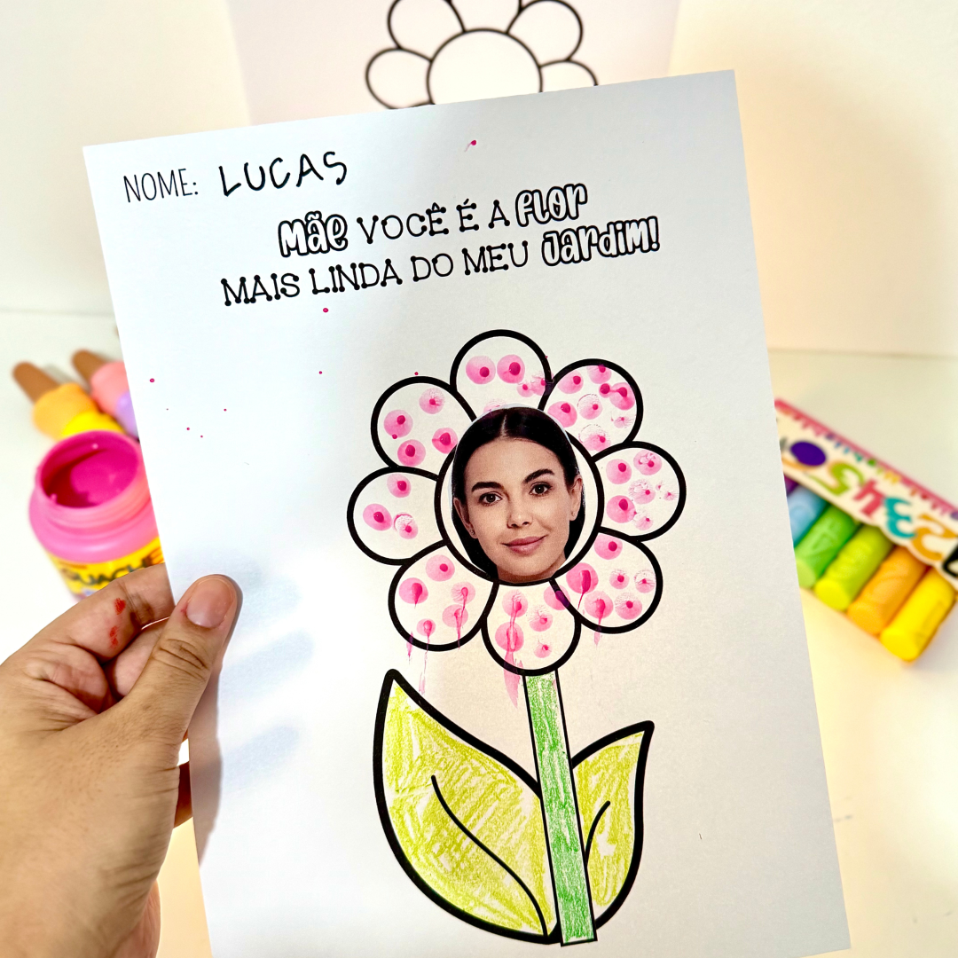 ❤️ Atividade de artes tema Dia das Mães ❤️