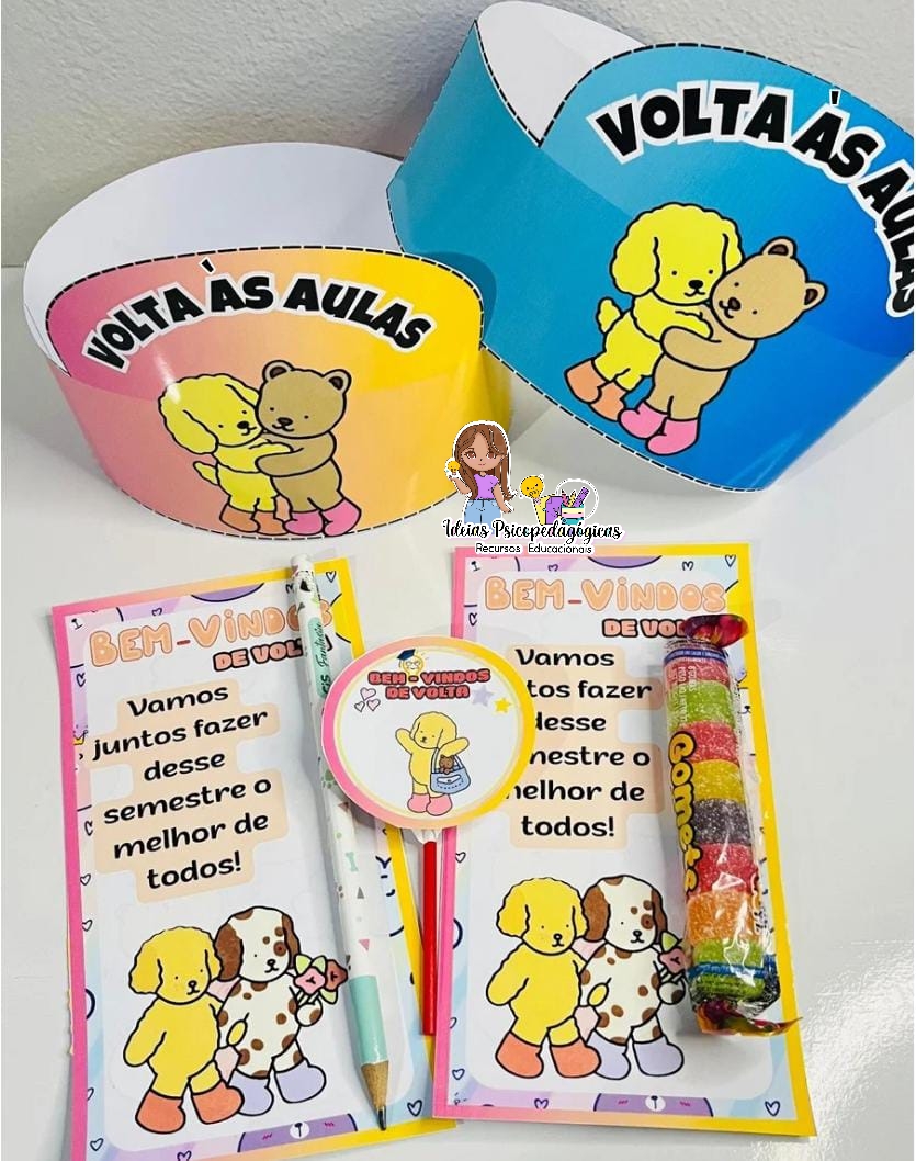 MINI KIT VOLTA ÀS AULAS BOBBIE GOODS