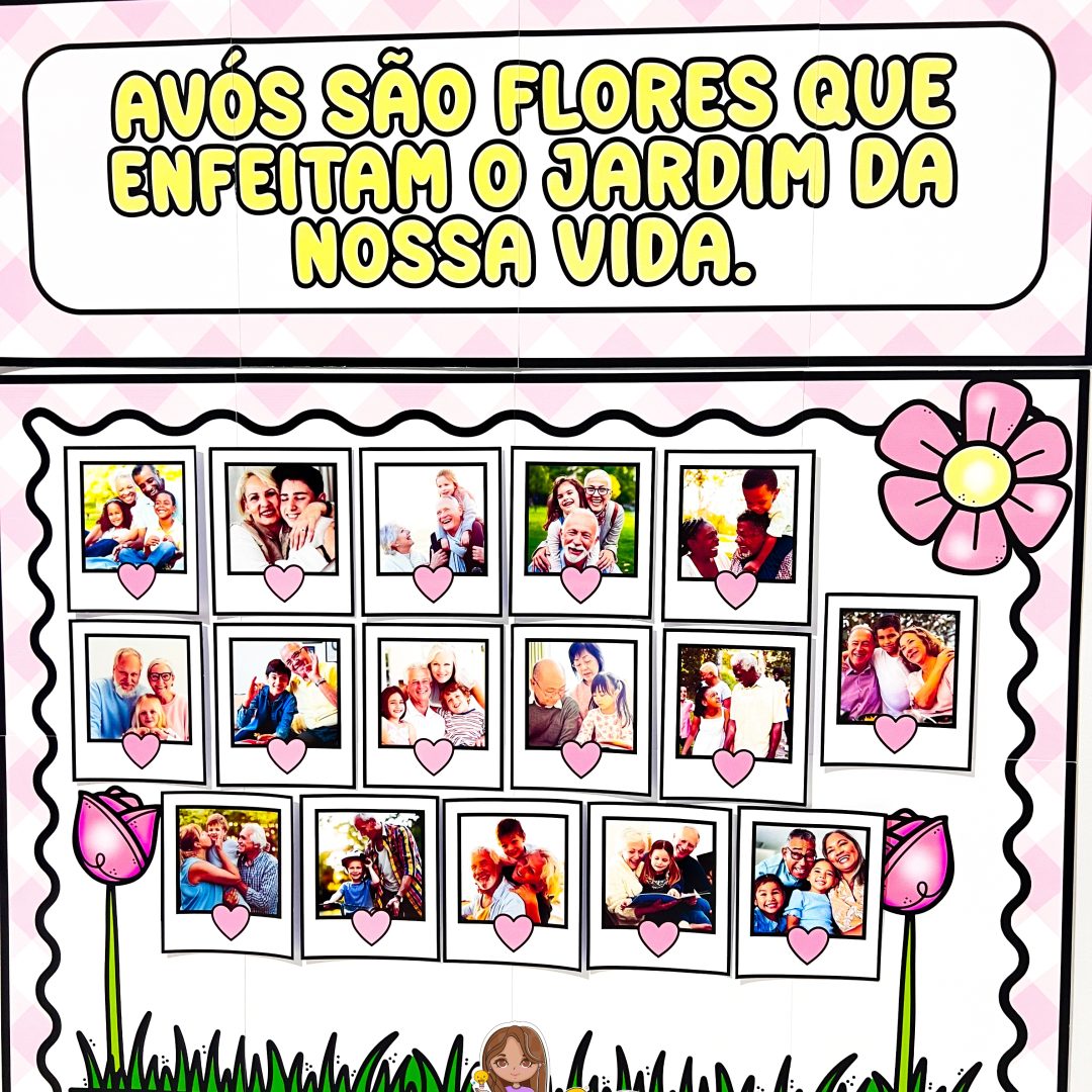 🌸 Painel Dia dos Avós! 👵👴