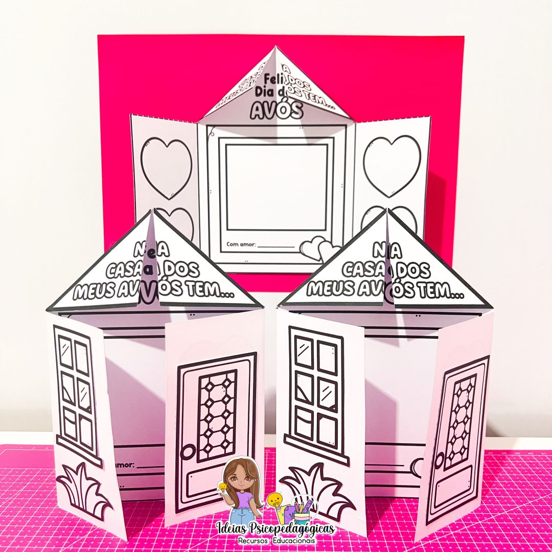 🏠 Cartão Casinha Dia dos Avós
