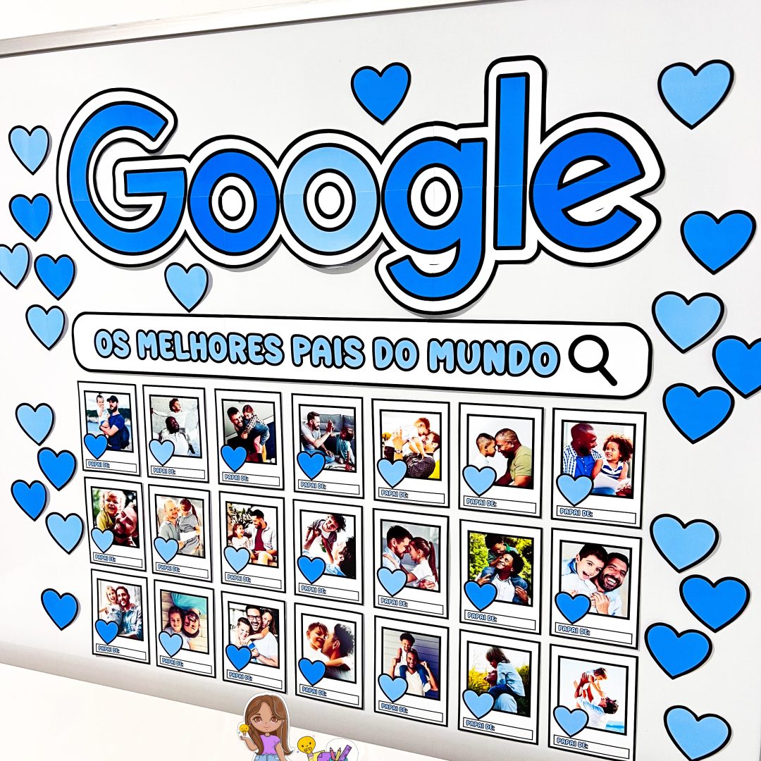 🔍 Painel do Google – Dia dos Pais 💙