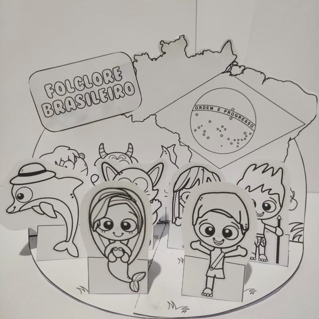 ATIVIDADE INTERATIVA 3D - FOLCLORE BRASILEIRO