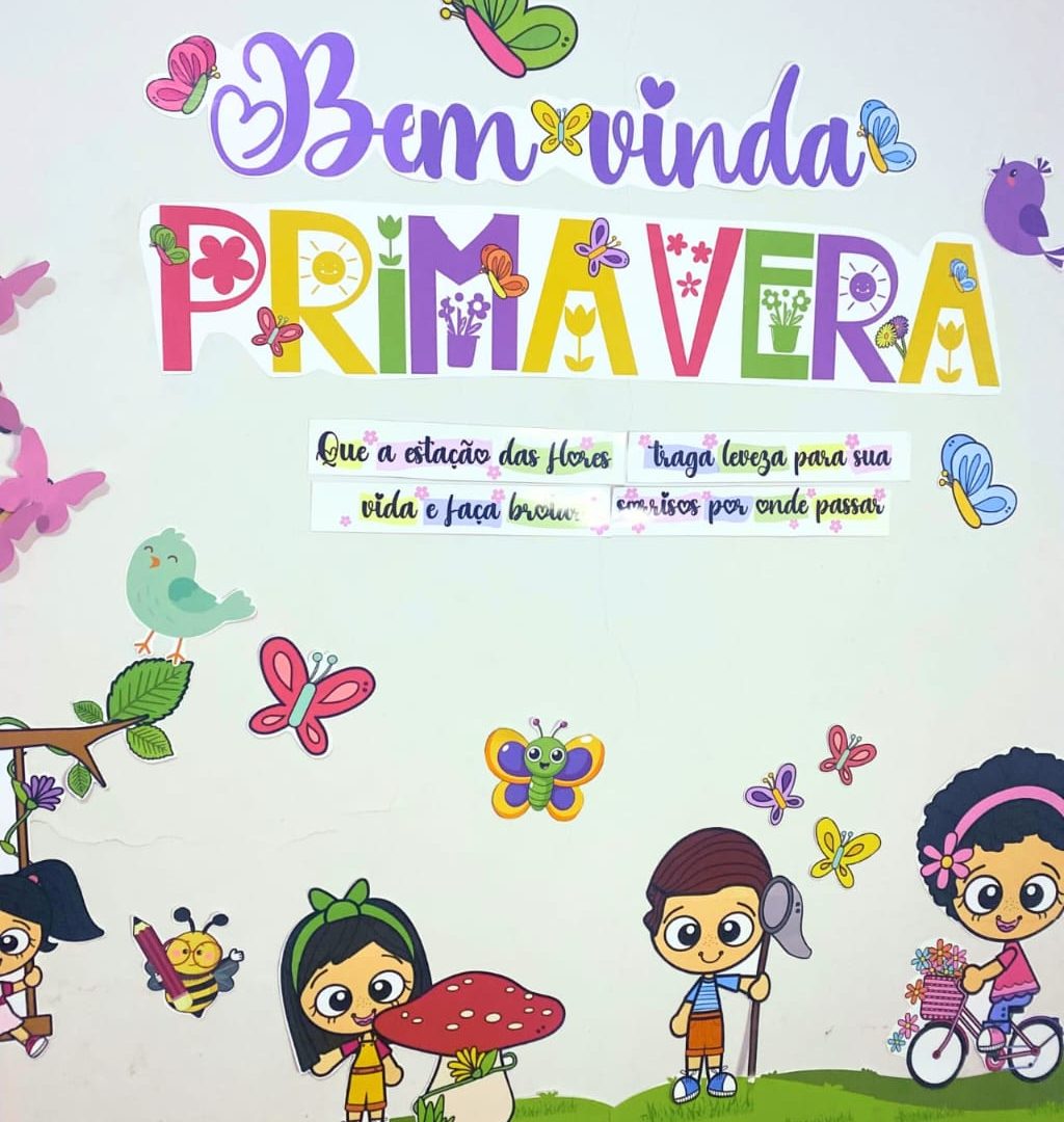 🌸 Painel Bem-vinda Primavera