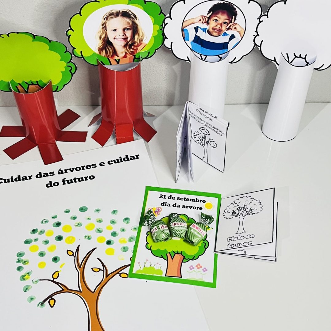 🌳 Kit de Atividades dia da árvore