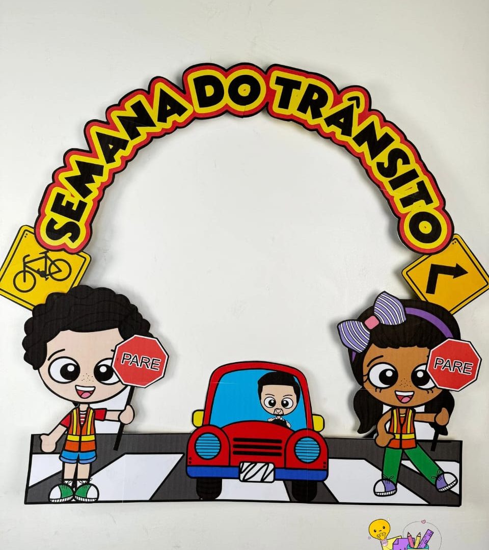 🚦📸 BAMBOLÊ PARA FOTOS - SEMANA DO TRÂNSITO