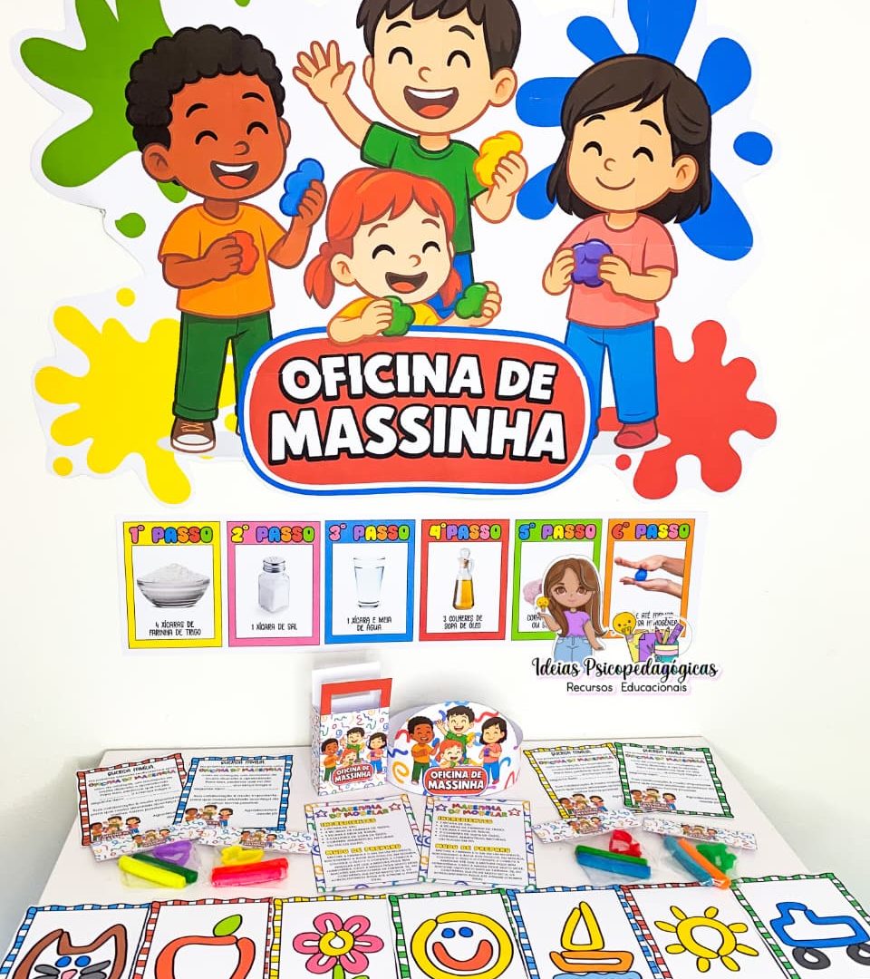 KIT OFICINA DE MASSINHA