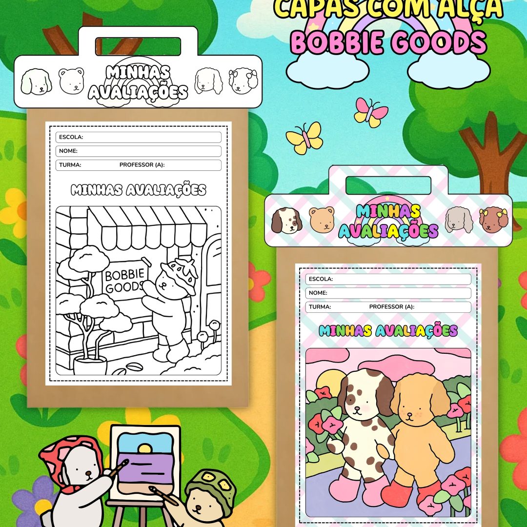 Capas para Avaliações e Atividades – Bobbie Goods