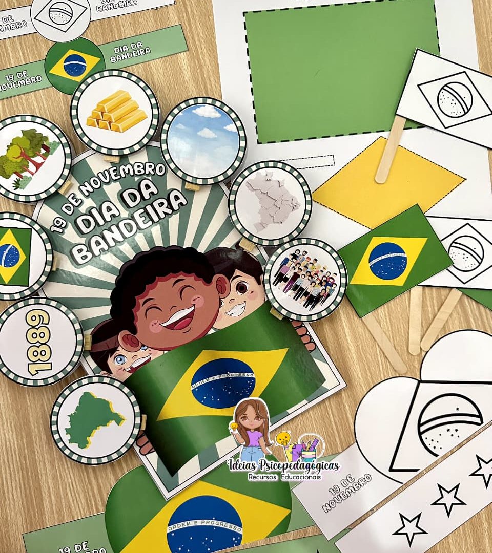 KIT LUVA+LEMBRANCINHA DIA DA BANDEIRA