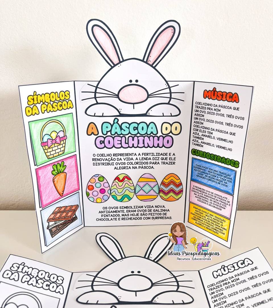 LAPBOOK DE PÁSCOA 🐰