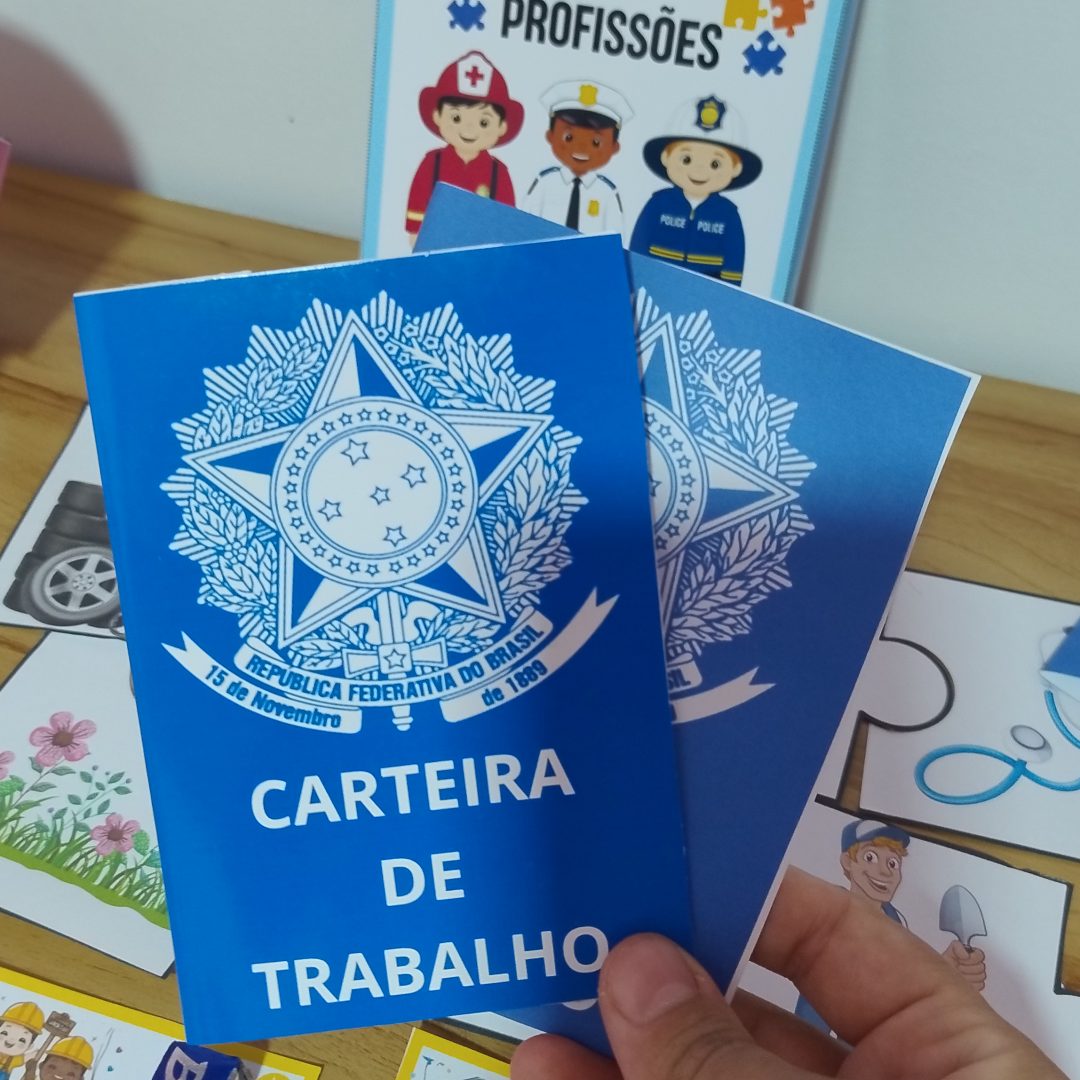 CARTEIRA DE TRABALHO PEDAGÓGICA – DIA DO TRABALHO