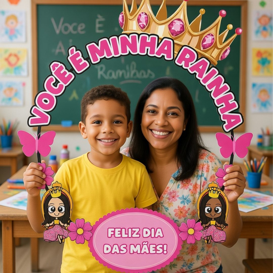 BAMBOLÊ DIA DAS MÃES – VOCÊ É MINHA RAINHA