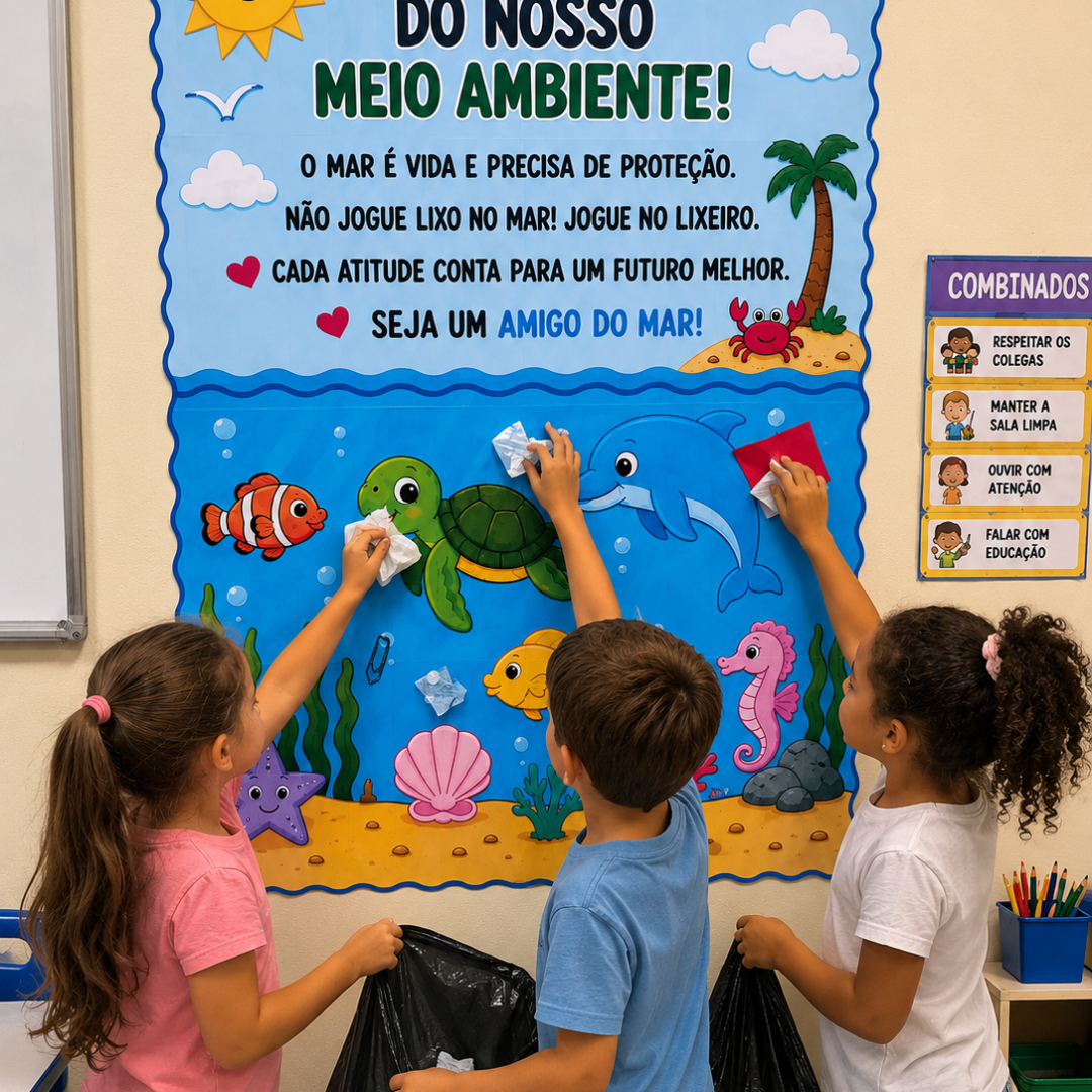 PAINEL INTERATIVO AMIGOS DO MAR