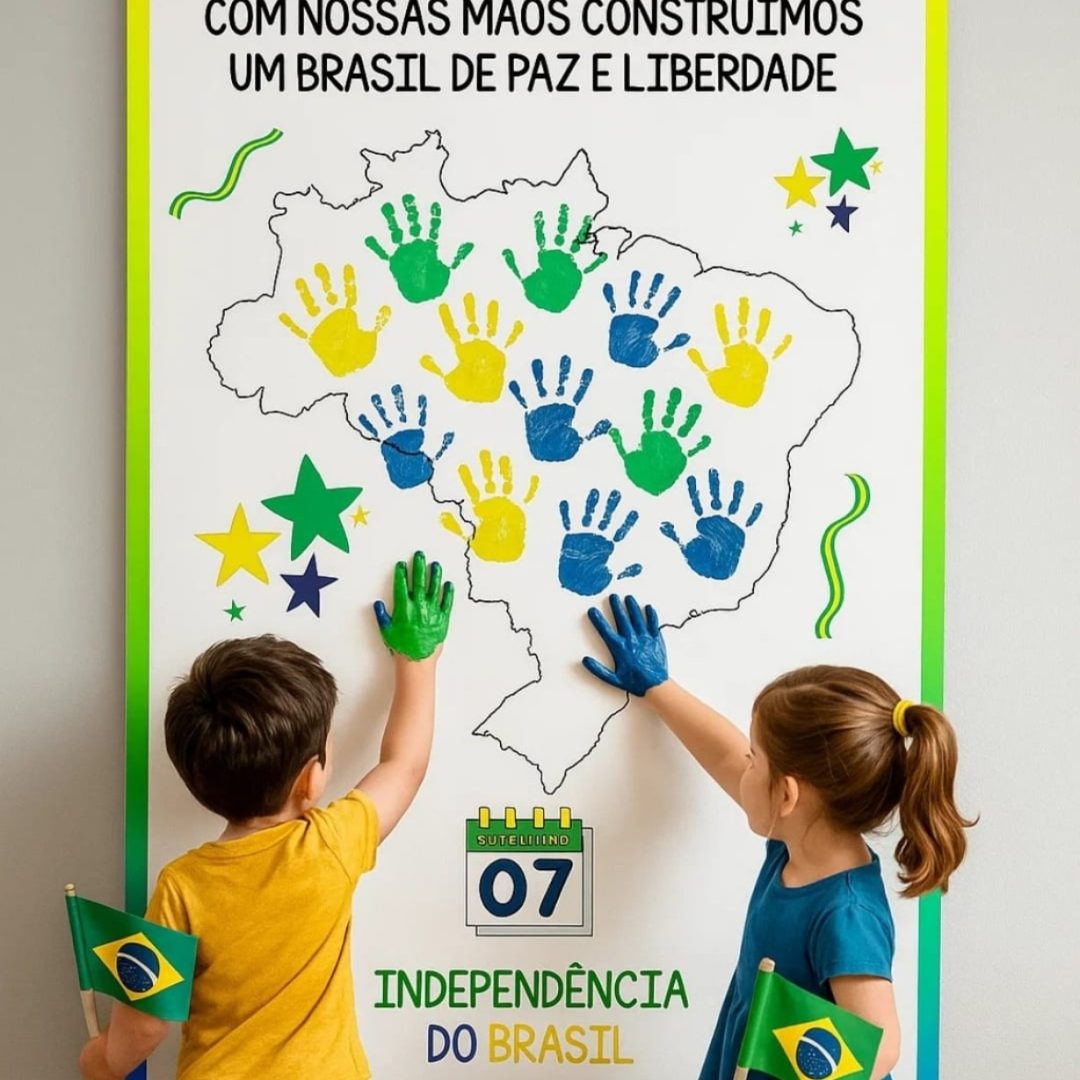 PAINEL INTERATIVO INDEPENDÊNCIA - MAPA DO BRASIL