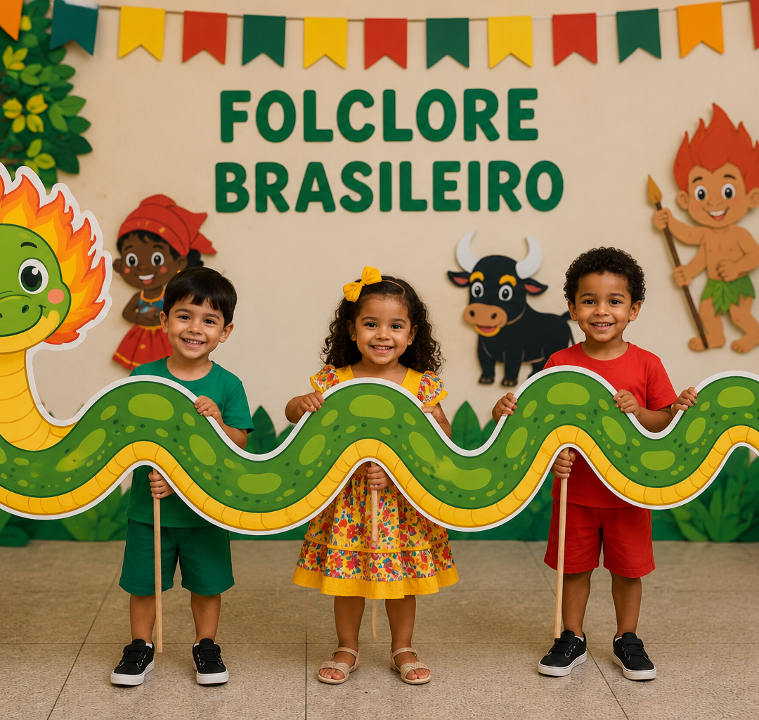 🐍💚 BOITATÁ GIGANTE PARA O DIA DO FOLCLORE!